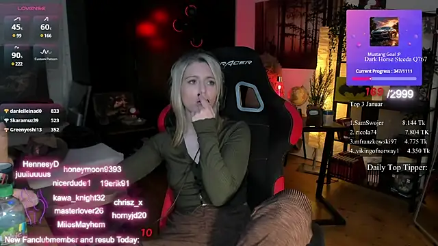 Lisaonthemoon online show from January 2025 01:22:01 AM