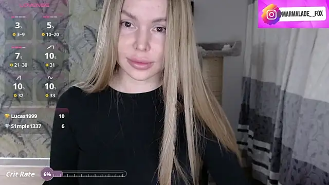 Snapshot of Marmalade_Fox chatting on February 2026 04:33:01 PM Marmalade Fox online show from February 2026 04:33:01 PM