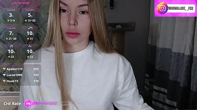 Snapshot of Marmalade_Fox chatting on February 2026 04:46:01 PM Marmalade Fox online show from February 2026 04:46:01 PM