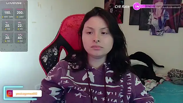 jessica gomez online show from January 2025 10:01:01 PM