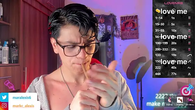 marckalexis online show from May 2026 02:13:02 PM