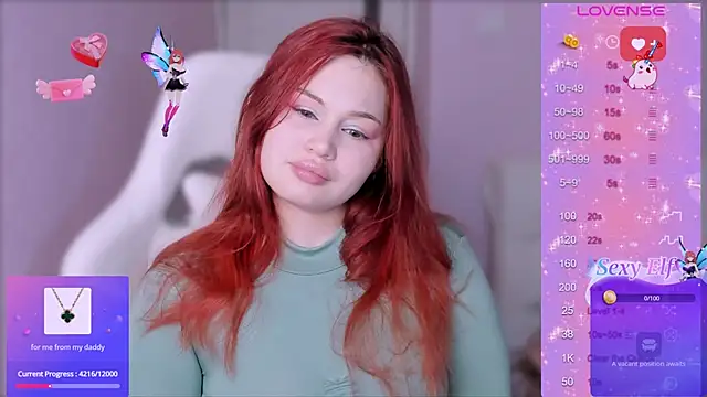 Snapshot of MissClarks chatting on December 2024 03:11:02 PM MissClarks online show from December 2024 03:11:02 PM