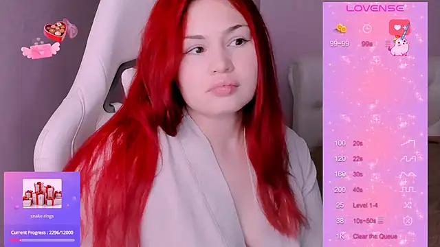 Snapshot of MissClarks chatting on January 2025 02:23:01 PM MissClarks online show from January 2025 02:23:01 PM