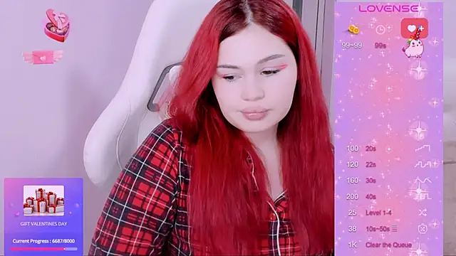 Snapshot of MissClarks chatting on February 2025 02:43:02 PM MissClarks online show from February 2025 02:43:02 PM