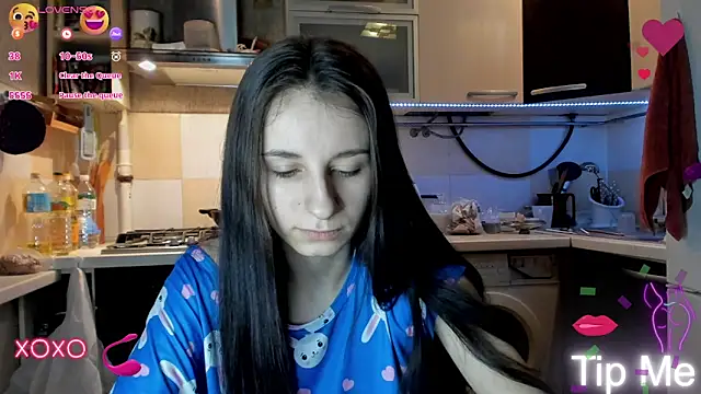 Snapshot of _Nika_Kik chatting on March 2025 10:10:01 PM Nika Kik online show from March 2025 10:10:01 PM