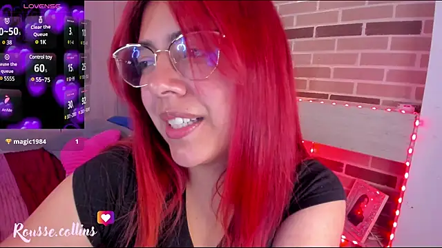 Rousse Collinss online show from January 2025 12:45:01 AM