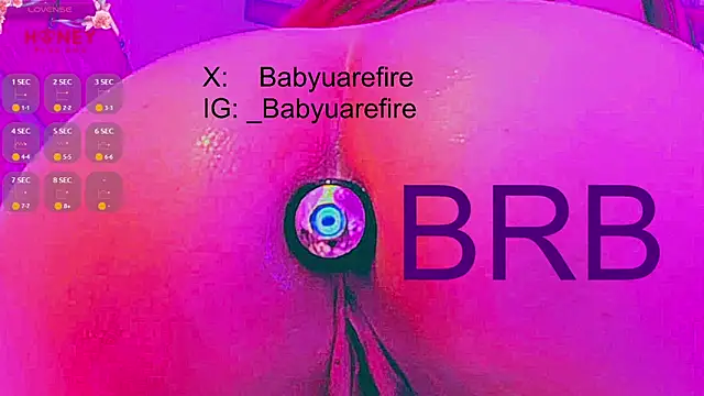 babyuarefire online show from February 2025 07:21:01 PM