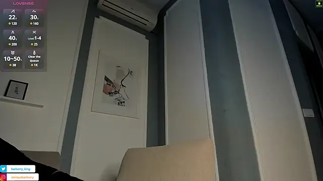 EnriqueBarberry online show from January 2025 06:16:02 AM