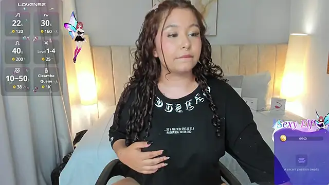 Atenea cuteee online show from February 2025 02:12:01 AM