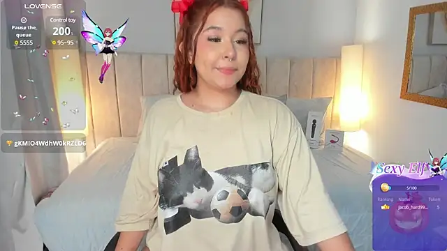 Atenea cuteee online show from February 2025 10:28:01 PM