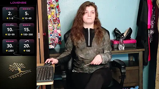 TreeJeanne online show from January 2026 04:33:02 PM