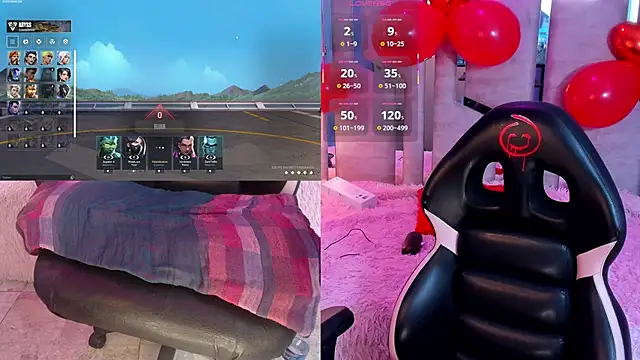 Snapshot of ValentinaGames chatting on February 2025 07:48:01 AM ValentinaGames online show from February 2025 07:48:01 AM