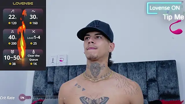 JAYCOB00 online show from February 2025 08:43:02 AM