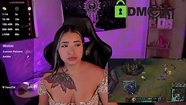 sweetcoralinee online show from March 2025 02:32:01 AM