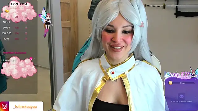 Snapshot of folinskayyya chatting on January 2025 07:31:01 AM folinskayyya online show from January 2025 07:31:01 AM