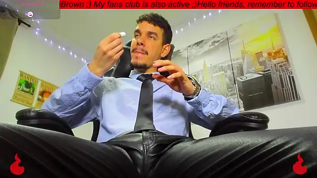 BRAYHAMBROWN online show from October 2025 01:17:02 AM