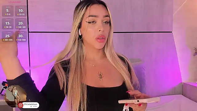 Addison baker online show from January 2025 03:46:02 PM