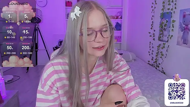 Milia Parker online show from December 2024 04:28:02 AM