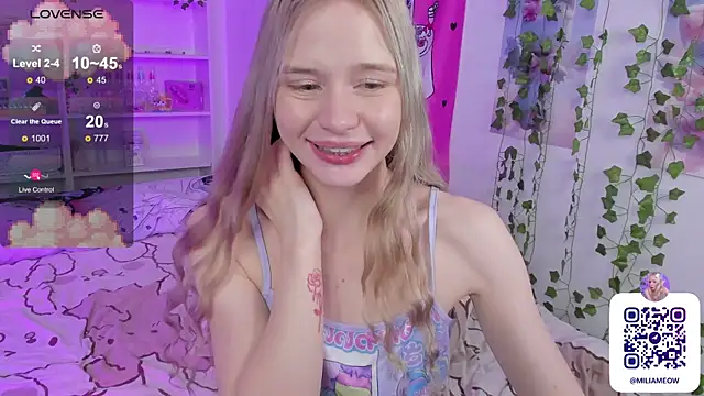 Milia Parker online show from January 2025 02:21:02 AM