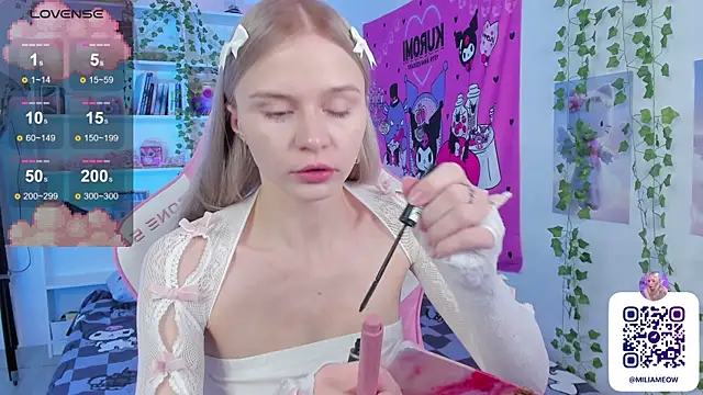 Milia Parker online show from February 2025 10:12:01 PM