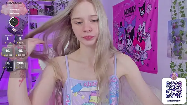 Milia Parker online show from February 2025 11:46:02 PM