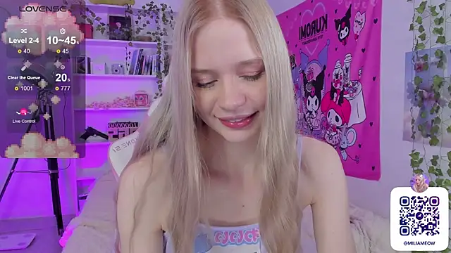 Milia Parker online show from February 2025 02:52:01 AM