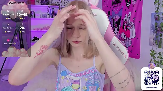 Milia Parker online show from February 2025 12:28:01 AM