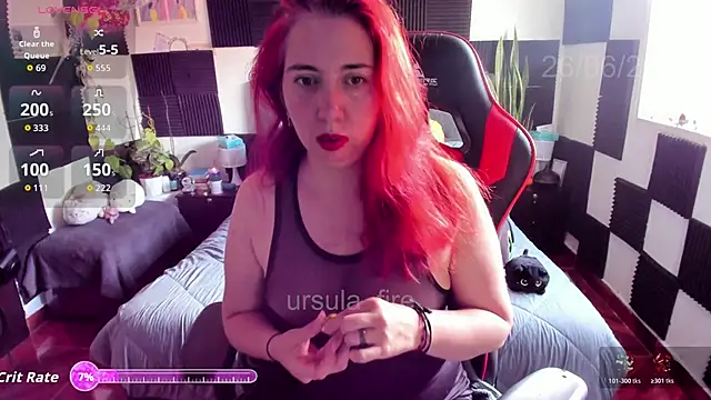 Snapshot of Ursula_fire chatting on June 2026 08:35:01 PM Ursula fire online show from June 2026 08:35:01 PM