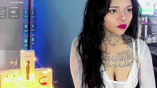 Snapshot of NinaInk chatting on February 2025 12:14:02 PM NinaInk online show from February 2025 12:14:02 PM