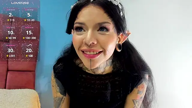 Snapshot of NinaInk chatting on February 2025 02:46:01 PM NinaInk online show from February 2025 02:46:01 PM