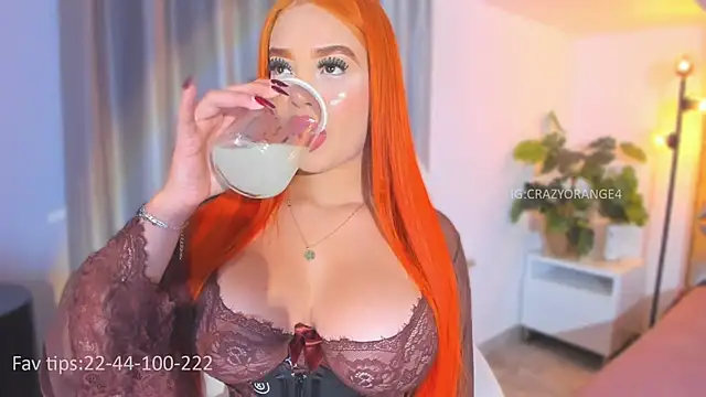 Crazyorange  online show from June 2026 10:30:01 AM