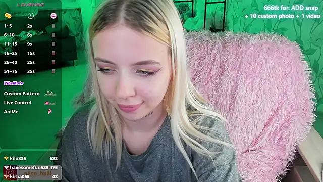 Alice Halle online show from December 2024 11:34:02 PM