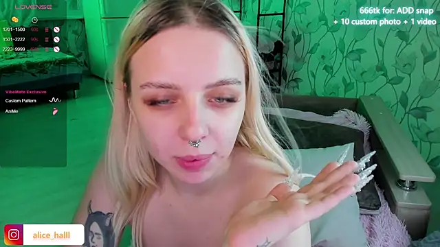 Alice Halle online show from January 2025 11:55:01 PM