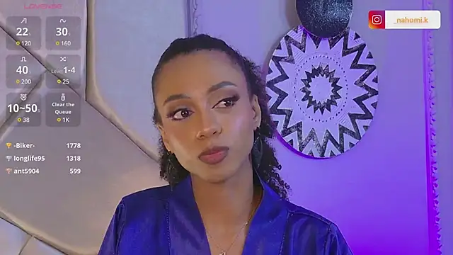 Nahomi King online show from February 2025 07:27:01 PM