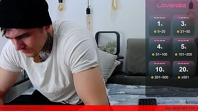 Snapshot of CarterCole chatting on February 2025 10:37:02 AM CarterCole online show from February 2025 10:37:02 AM