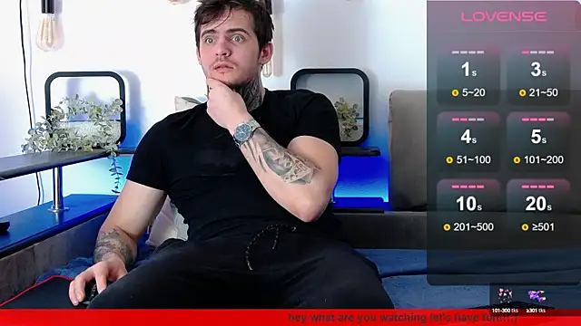 Snapshot of CarterCole chatting on February 2025 11:10:01 AM CarterCole online show from February 2025 11:10:01 AM