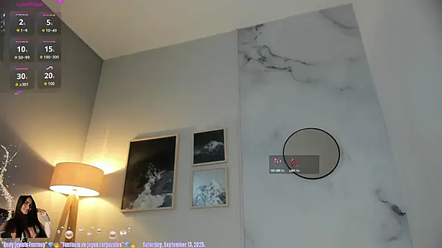 lara madisson online show from September 2025 05:40:01 AM