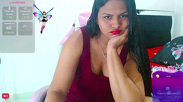 Snapshot of SweetAlmaa chatting on February 2025 09:00:01 PM SweetAlmaa online show from February 2025 09:00:01 PM