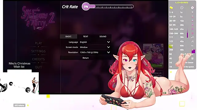 NikkoTyan online show from December 2024 05:29:01 PM