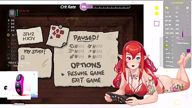 NikkoTyan online show from December 2024 09:42:01 AM