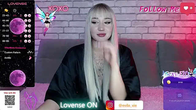 Eva Evile online show from December 2024 02:10:02 PM