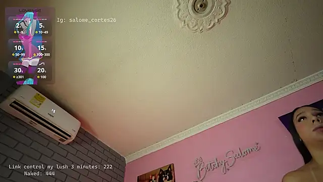 salome cortes26 online show from May 2026 12:00:01 PM