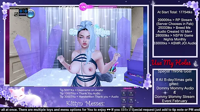 SassyKittyn online show from December 2024 04:22:01 AM