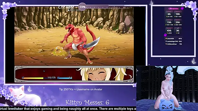 SassyKittyn online show from January 2025 09:27:01 AM