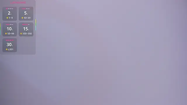 amelie jhons online show from February 2026 10:11:02 PM