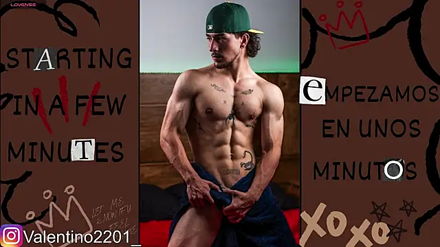 Valentino Xander online show from July 2026 02:25:01 AM