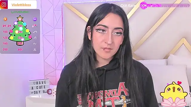 Violettbloss online show from December 2024 02:10:02 AM