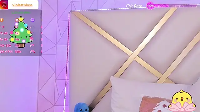 Violettbloss online show from December 2024 10:21:02 PM