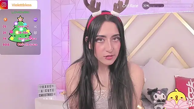 Violettbloss online show from December 2024 01:25:01 AM