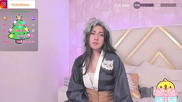 Violettbloss online show from December 2024 04:31:02 AM